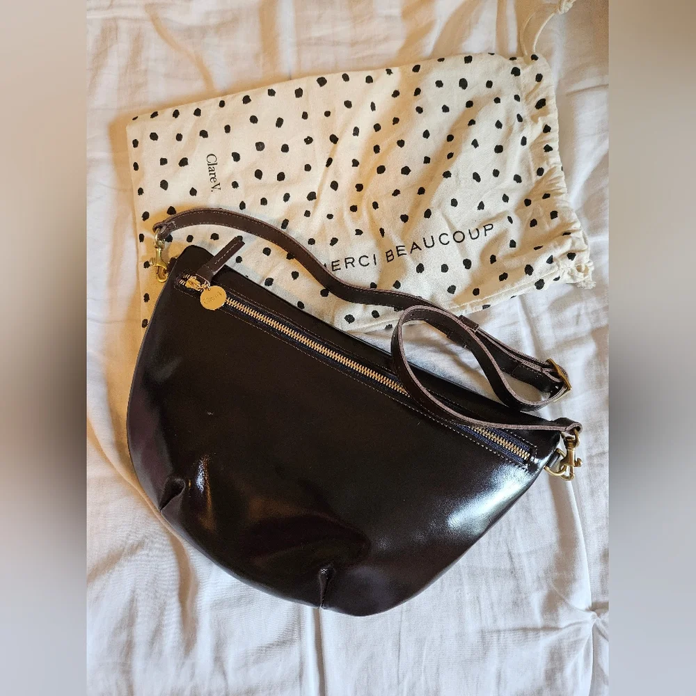 Clare V Grande Fanny, Chocolate Brown - Picture 4 of 6